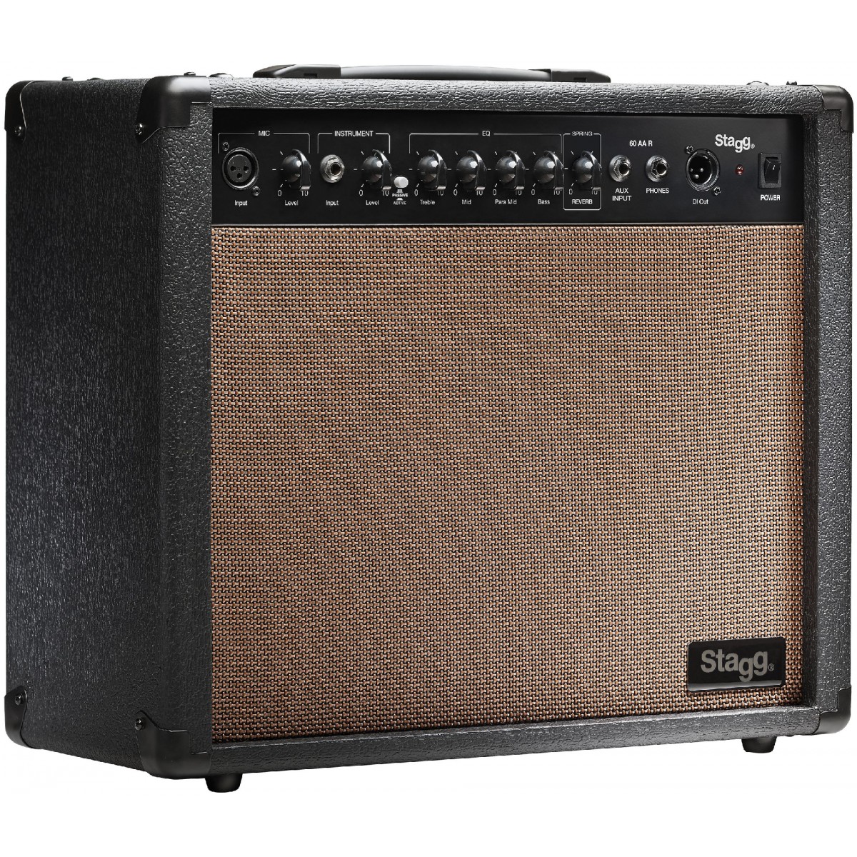 Stagg 60 AA R, kombo pro el. akustickou kytaru, 60W