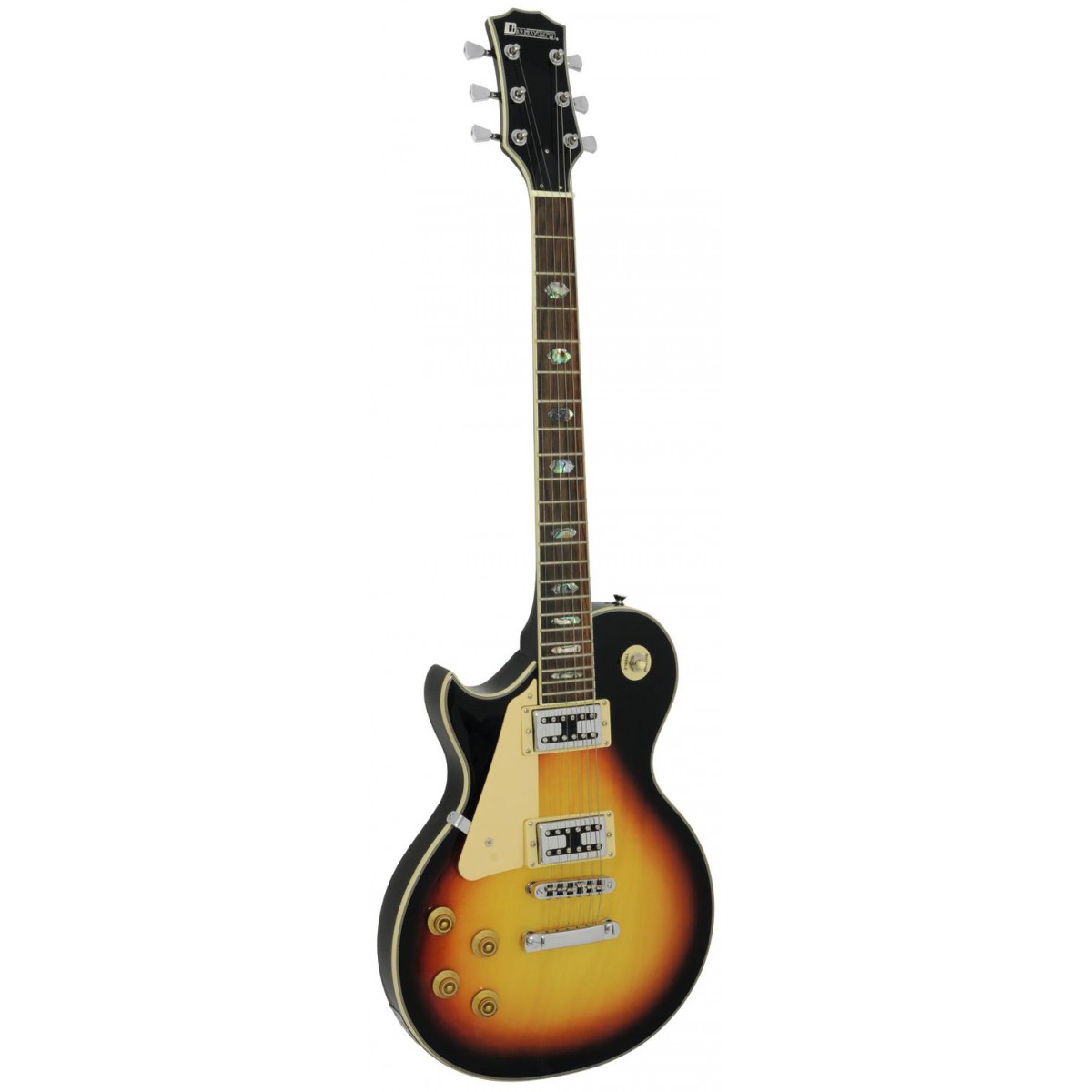 Dimavery LP-700L elektrická kytara, sunburst, pro leváky