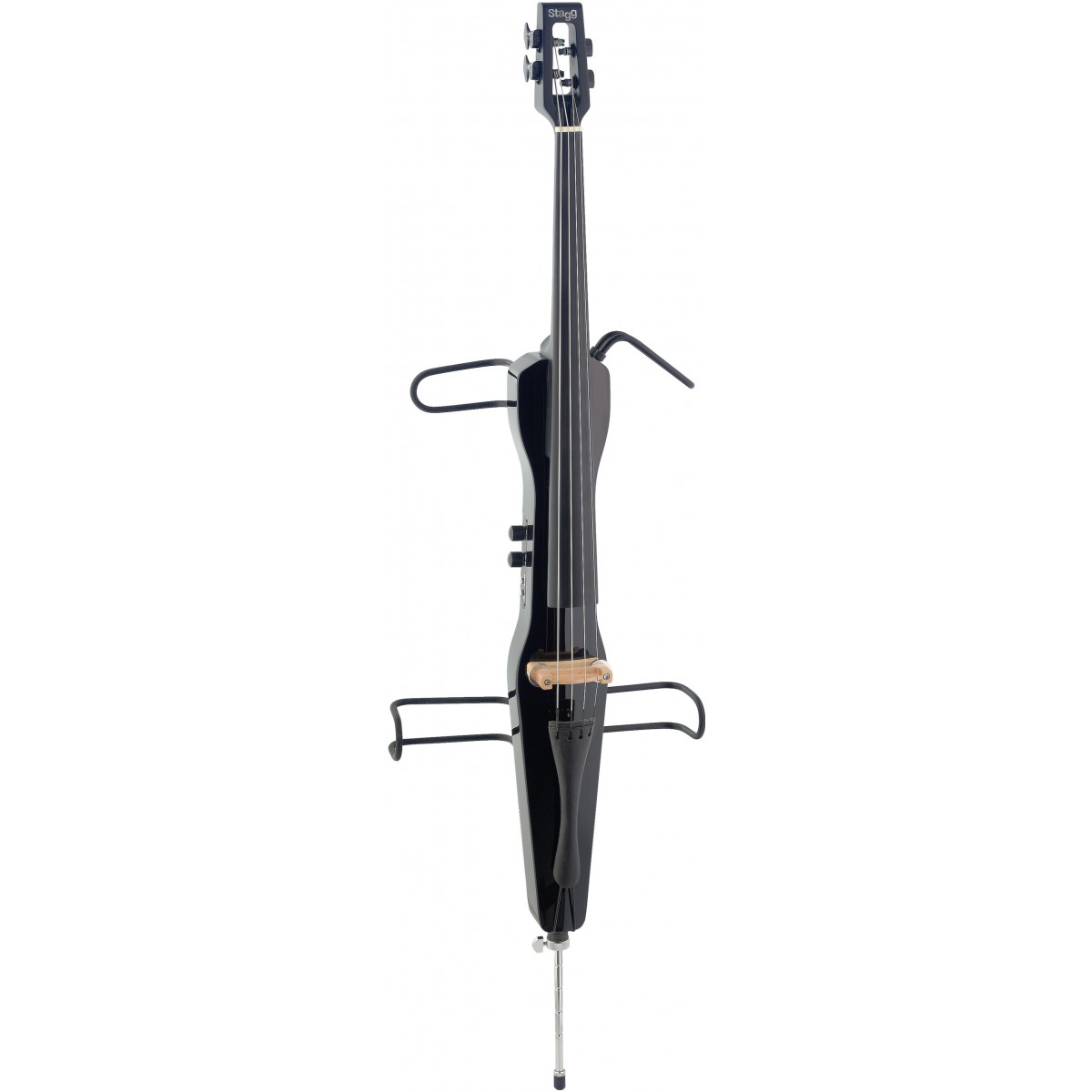 Stagg ECL 4/4 BK, elektrické violoncello