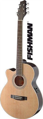 Stagg SA40MJCFI-LH N, elektro-akustická kytara