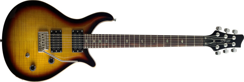 Elektrická kytara typu PRS
