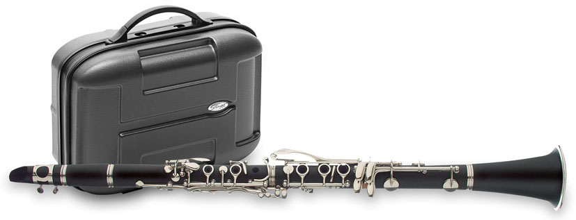 B klarinet francouzský systém (Böhm) s plastovým kufrem