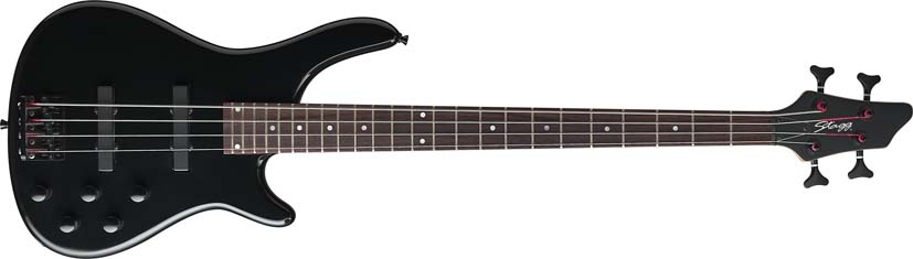 Stagg BC300 A/BK, elektrická baskytara, černá