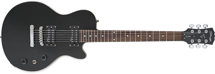 Stagg L250-BK, elektrická kytara, černá