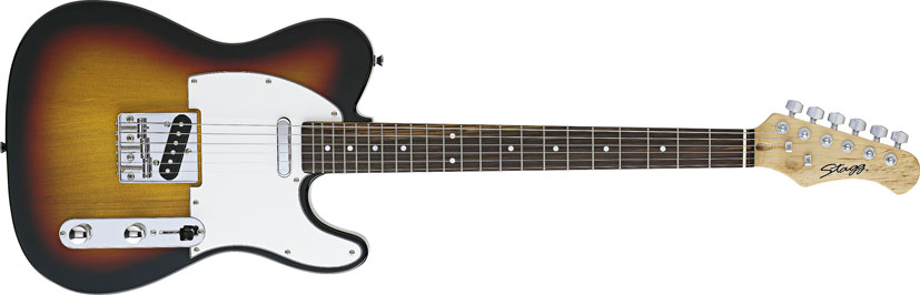 Stagg T320-SB, elektrická kytara, stínovaná
