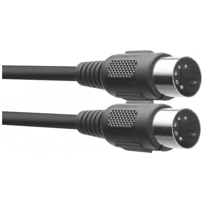 MIDI kabel, DIN zástrčka/DIN zástrčka, 6 m