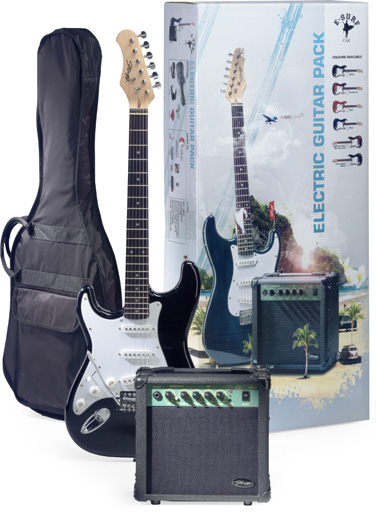 Elektrická levoruká kytara typu Strat