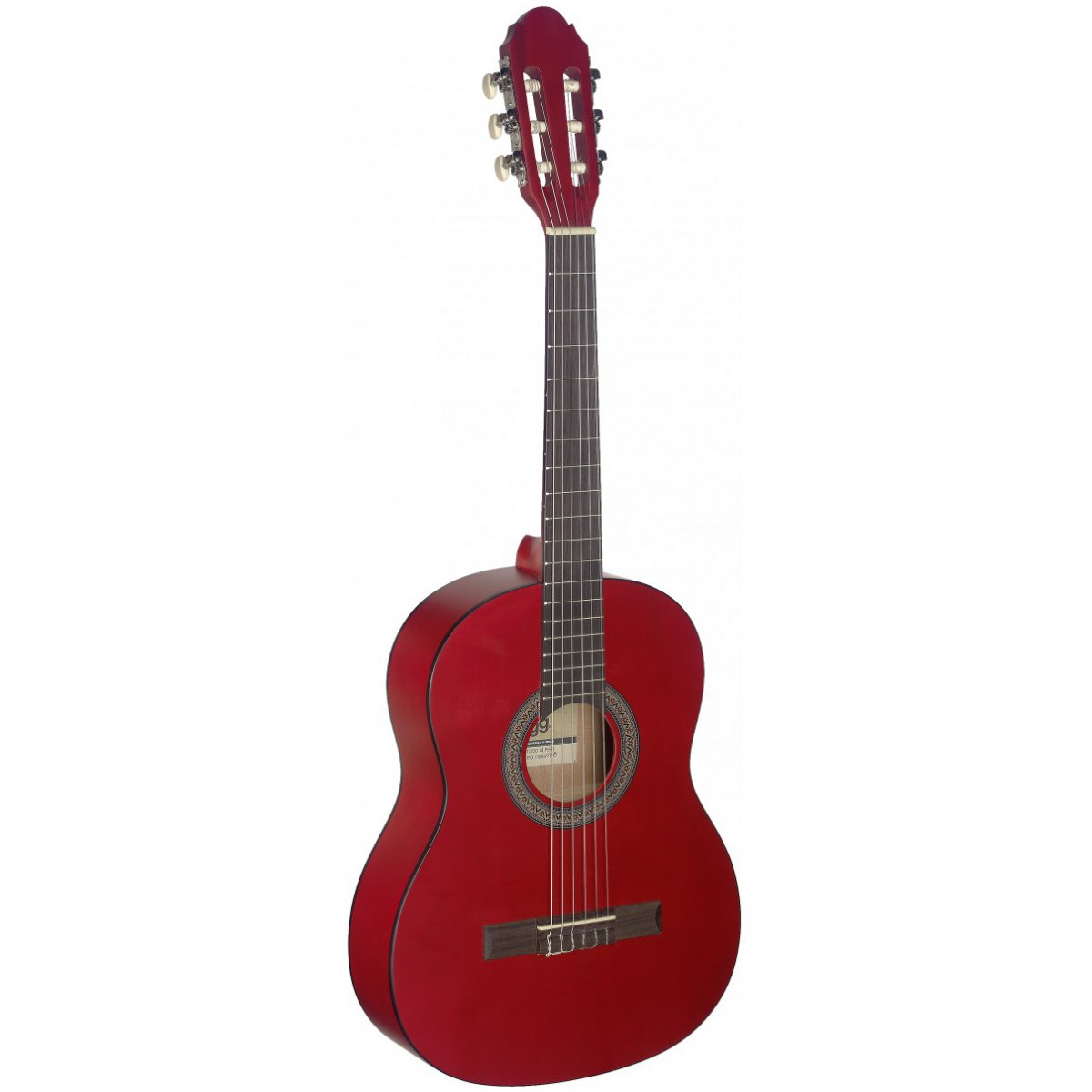 Stagg C430 M RED, klasická kytara 3/4, červená