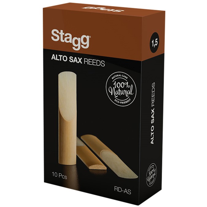 Stagg RD-AS 1,5, plátky pro alt saxofon, 10 ks