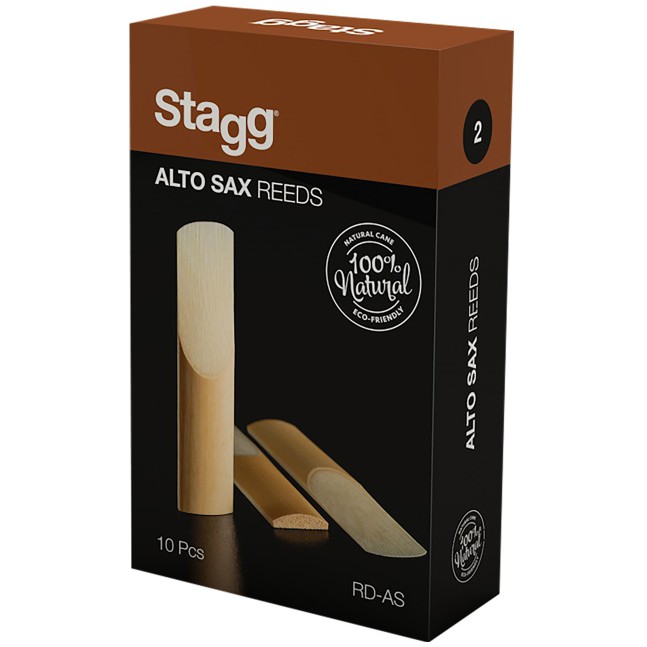 Stagg RD-AS 2, plátky pro alt saxofon, 10 ks