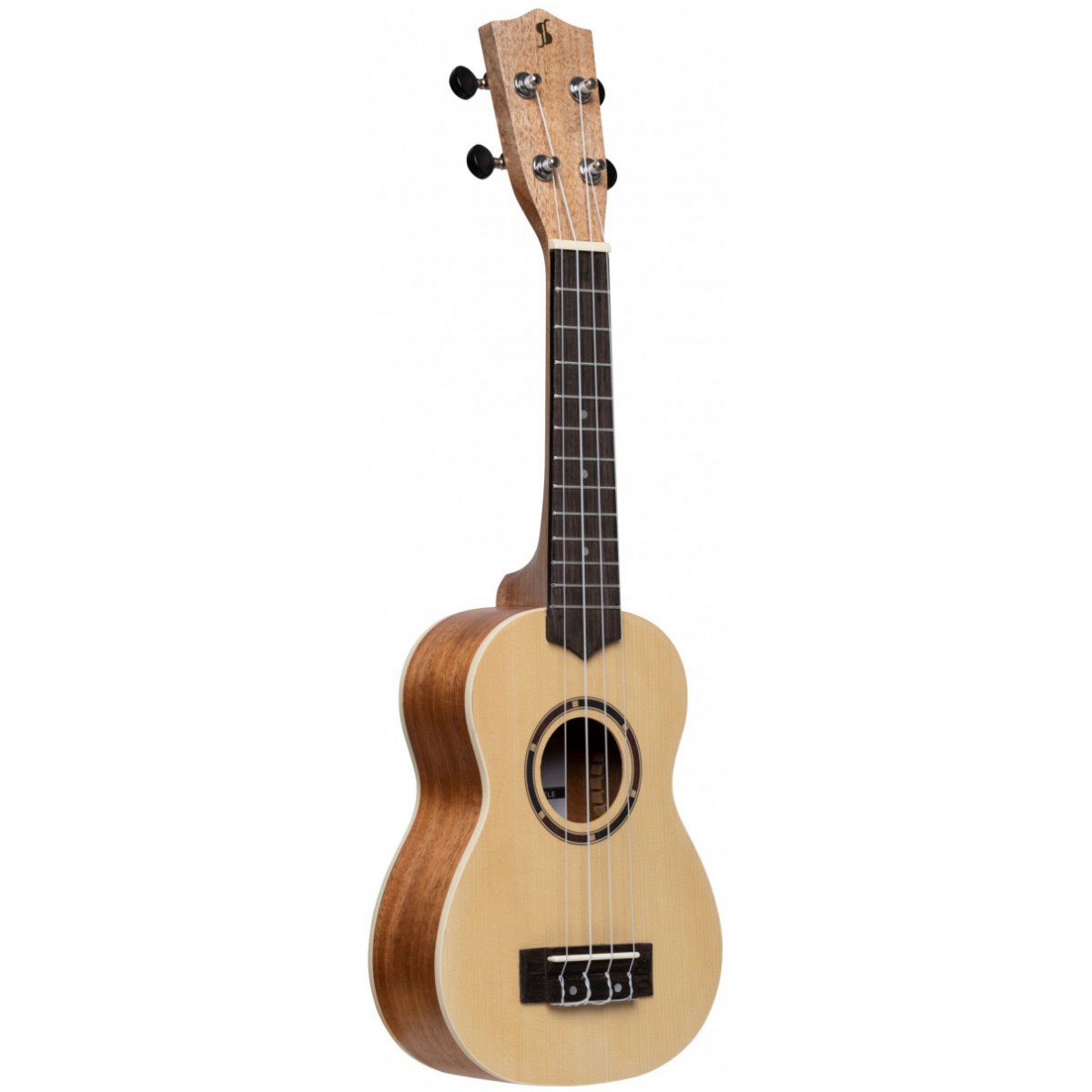 Fotografie Stagg US-30 SPRUCE, sopránové ukulele s pouzdrem