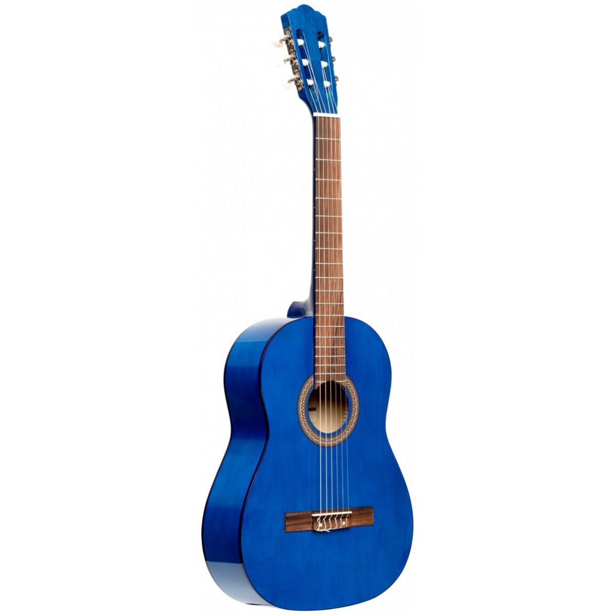 Fotografie Stagg SCL50 3/4-BLUE, klasická kytara 3/4, modrá