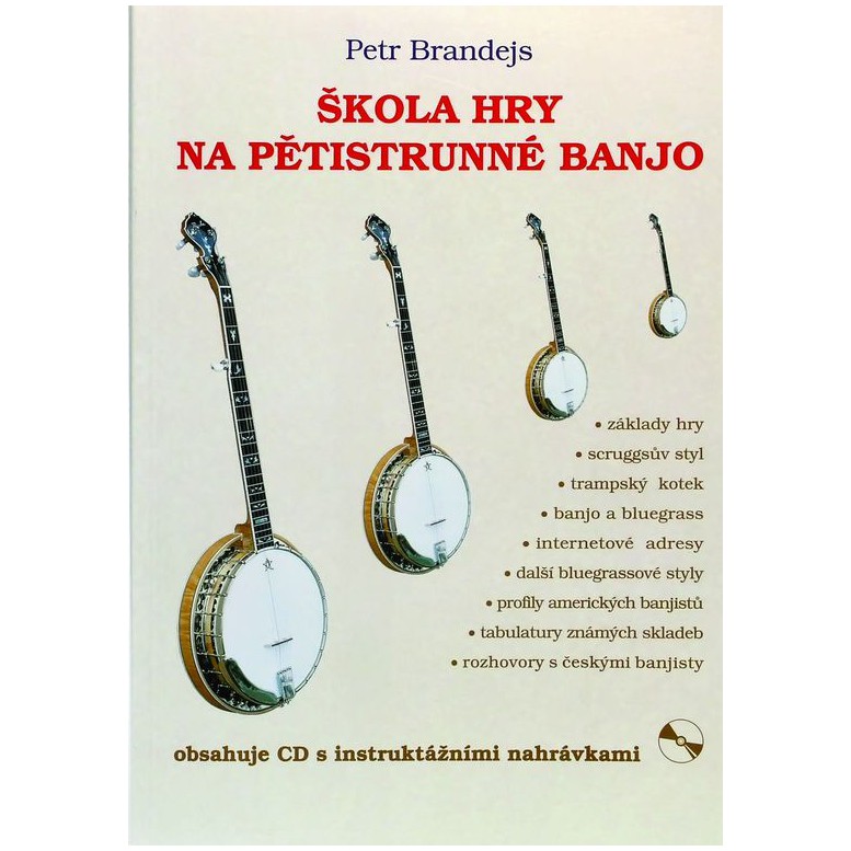 Fotografie Škola na pětistrunné banjo + CD