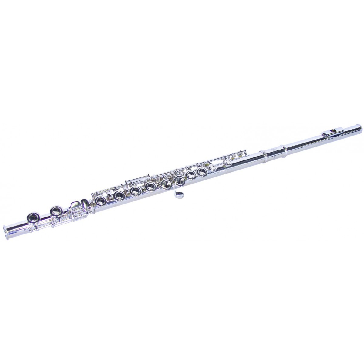 Fotografie Dimavery QP-10 C flétna příčná, postříbřená, předsunutá G klapka,