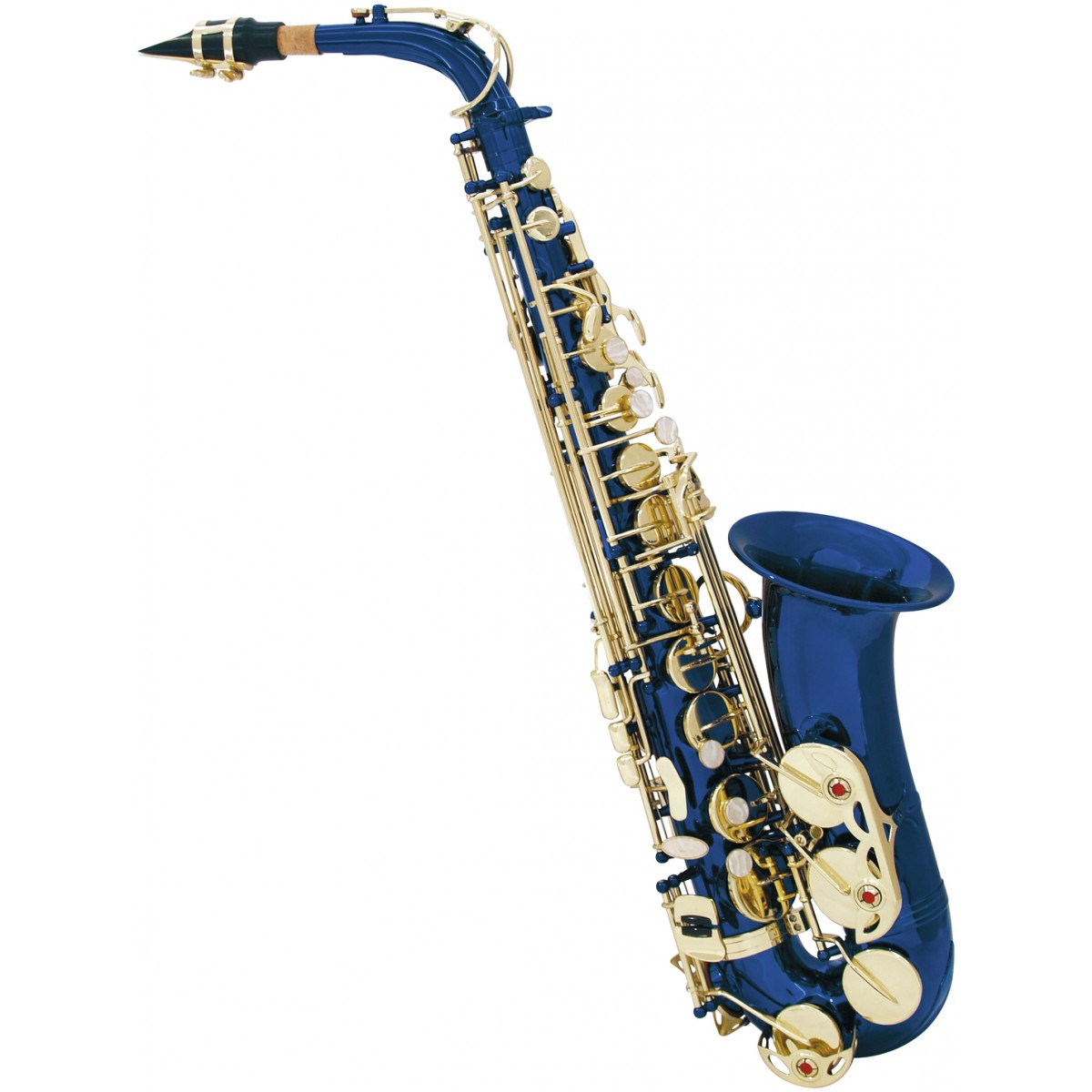 Fotografie Dimavery SP-30 Es alt saxofon, modrý