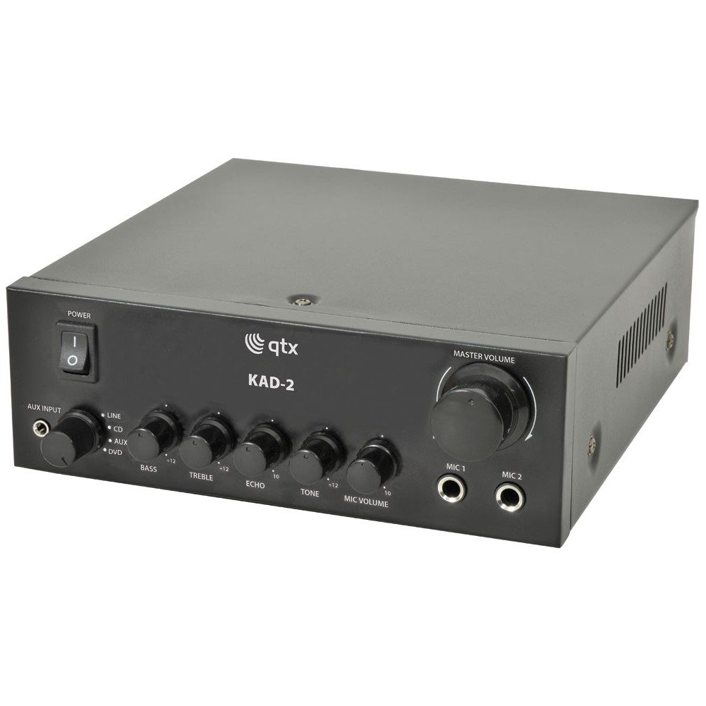 Fotografie QTX KAD-2 digitální stereo zesilovač, 2x40W