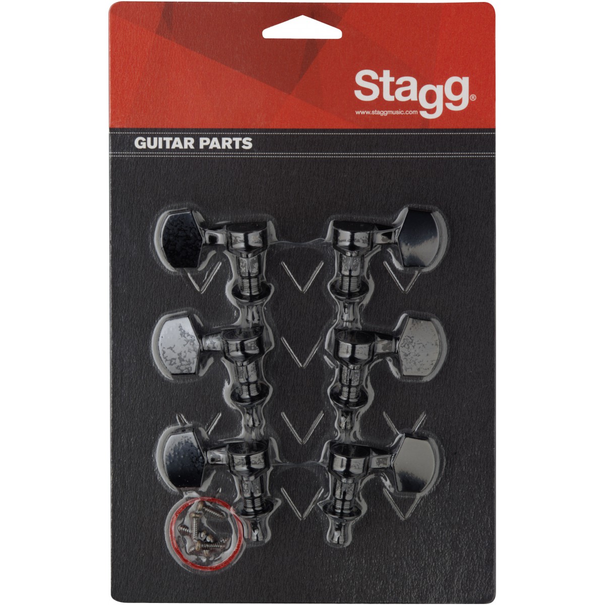 Stagg KG371BK, ladící mechanika pro elektrickou/akustickou kytaru