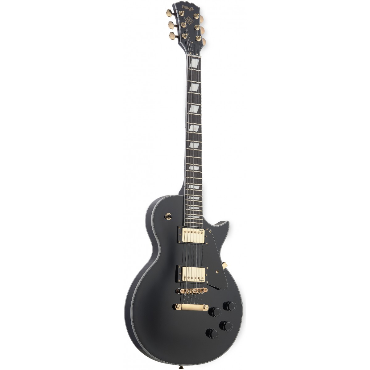 Stagg L400-BK, elektrická kytara, černá