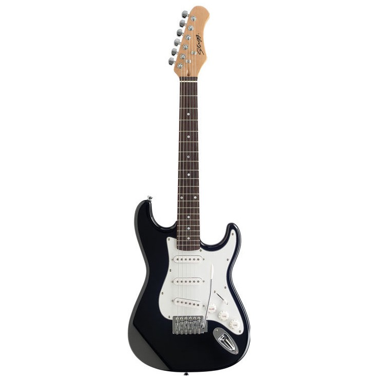 Stagg S300 3/4 BK, elektrická kytara 3/4, černá