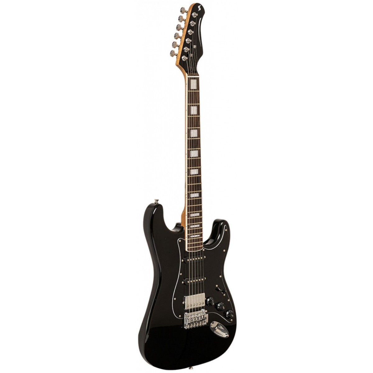 Stagg SES-60 BLK, elektrická kytara, černá