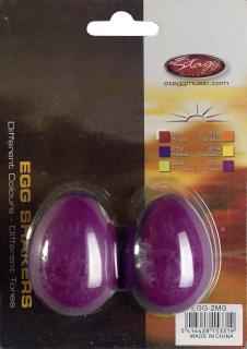 Stagg EGG-2 MG, pár vajíček, fialové