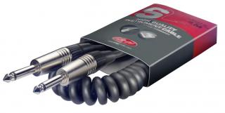 Standardní nástrojový kabel, spirálovitý, 6 m