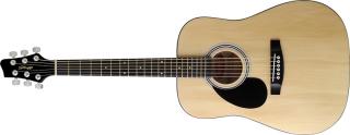 Stagg SW201 3/4 LH N, akustická kytara 3/4 levoruká, přírodní