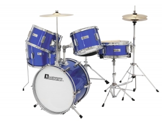 Dimavery JDS-305 dětská bicí souprava, modrý