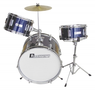 Dimavery JDS-203 dětská bicí souprava, modrý