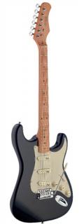 Elektrická kytara typu Strat černá