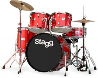 Stagg TIM322B SPRD, bicí sada, červená perleť