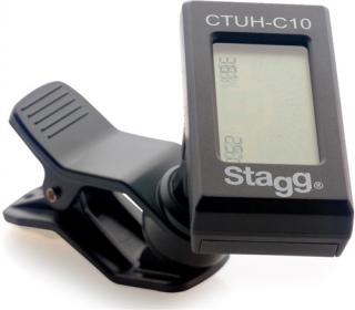 Stagg CTUH-C10, klipová ladička s vlhkoměrem a teploměrem