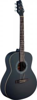 Stagg SA30A-BK LH, akustická kytara, levoruká