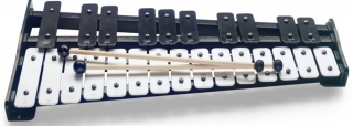 Stagg BELL-SET 25B, metalofon s pouzdrem, 25 kamenů