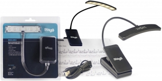 Stagg MUS-LED 6, USB LED lampička na stojan nebo na stůl