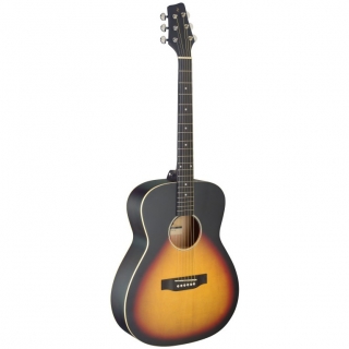 Stagg SA35 A-VS LH, akustická kytara levoruká sunburst