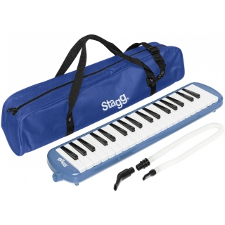 Stagg MELOSTA37 BL, klávesová harmonika, modrá