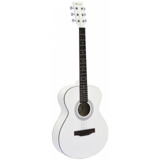 Dimavery AW-303 westernová kytara, bílá