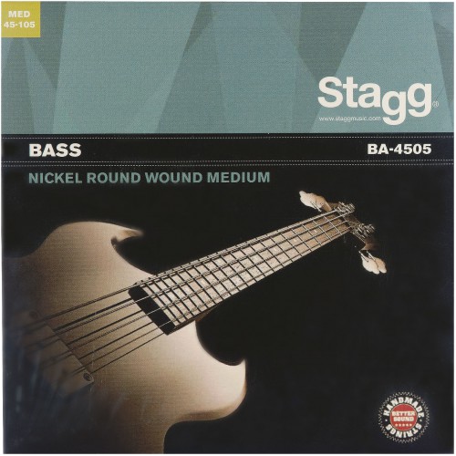 Stagg BA-4505, sada strun pro elektrickou baskytaru, medium