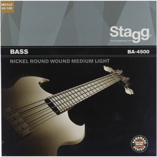 Stagg BA-4500, sada strun pro elektrickou baskytaru, medium-light