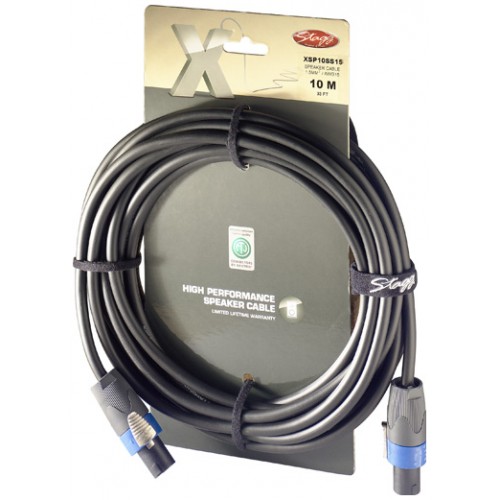 Stagg XSP10SS15, kabel SPK/SPK 4pin, 10m