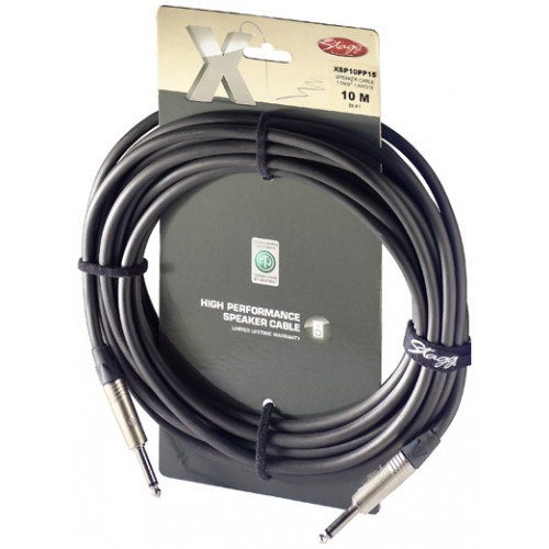 Stagg XSP10PP15, kabel JACK/JACK, 10m
