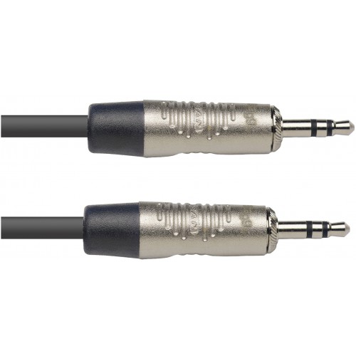 Stagg NAC1MPSR N série audio kabel, mini jack/mini jack (m/m), stereo, 1 m