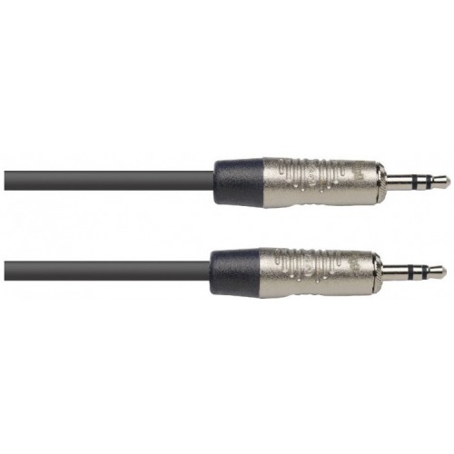 Stagg NAC2MPSR, propojovací kabel Jack 3,5 mm stereo, 2m