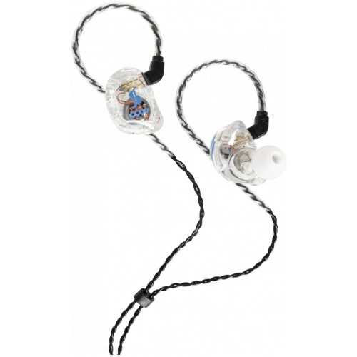 Stagg SPM-435 TR, 4-driver in-ear sluchátka, transparentní