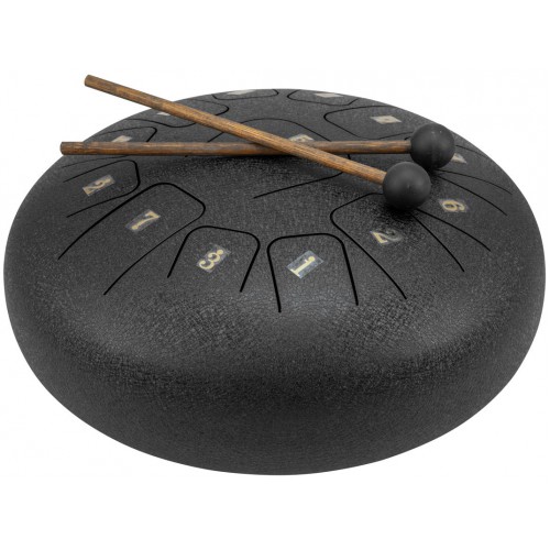 Dimavery TD-12, tongue drum, černý