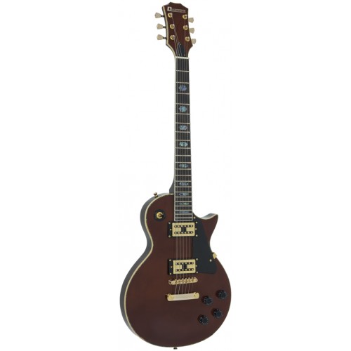 Dimavery LP-700 elektrická kytara, hnědá