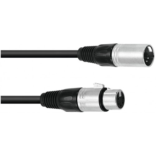 Kabel FP-05 5-pólový XLR samec - XLS samice, 0,5 m