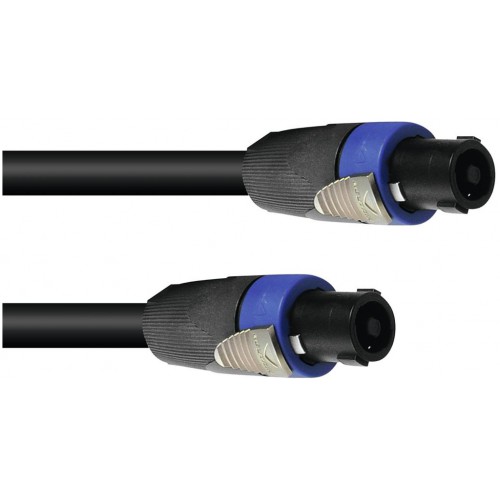 PSSO speakon kabel, 5m, 2x4mm
