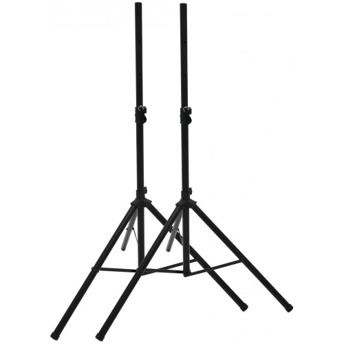 Omnitronic MOVE Set, sada reproduktorových stojanů v přepravním obalu, 100-180 cm, 30 kg